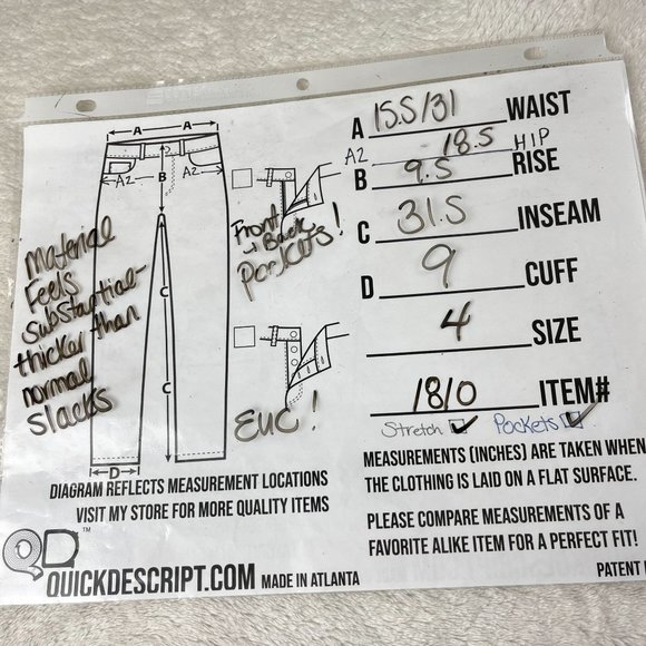 Talbots Pants Womens 4 Tan Heritage British Khaki Trouser Straight Career Office - Picture 3 of 13